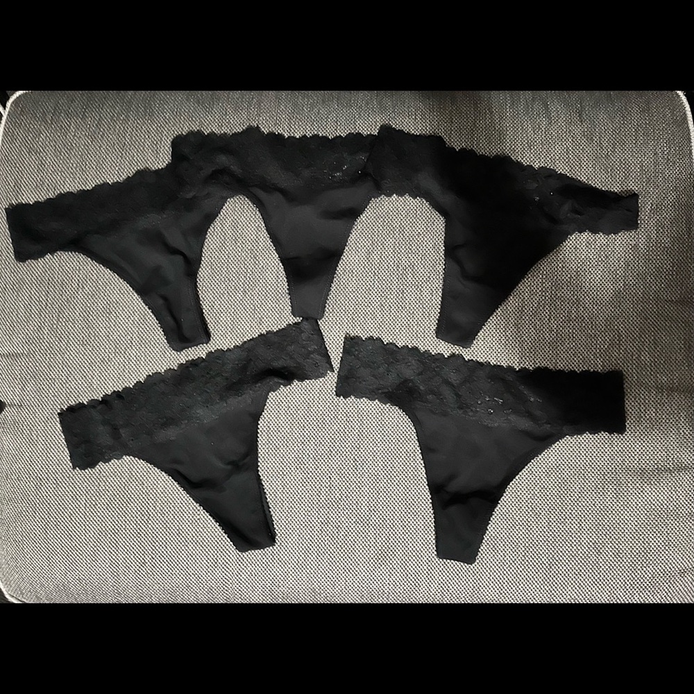 NEW H&M Lace Thong Set of 5 Size M